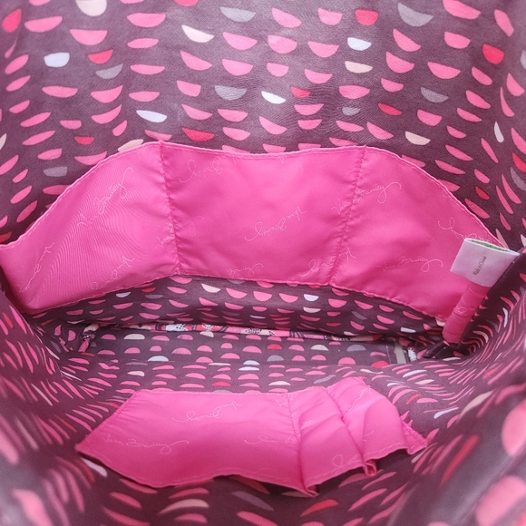 Vera Bradley Floral Pink Tote Bag - Picture 8 of 9